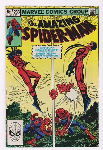 Amazing Spider-Man #233 - Marvel Comics - 1982