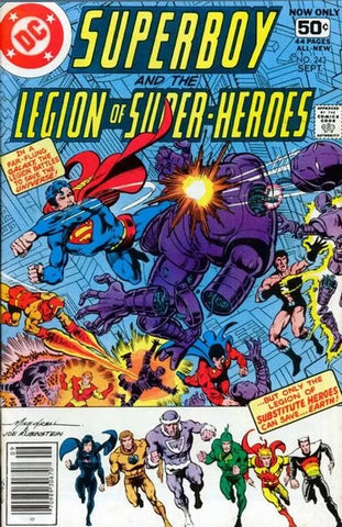 Superboy and the Legion of Super-Heroes #243 - DC Comics - 1978