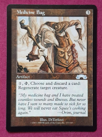 "Medicine Bag" - Magic The Gathering Card - Exodus