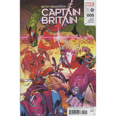 Betsy Braddock Captain Britain #5 - Marvel Comics - 2023