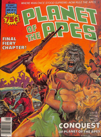 Planet of the Apes #21 - Curtis Magazines - 1976