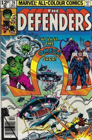 The Defenders #76 - Marvel Comics - 1979