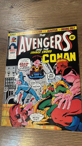 The Avengers #136 - British - Marvel Comics - 1976