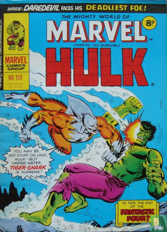Mighty World of Marvel #159 - Marvel Comics - 1975