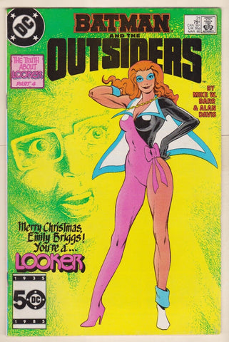Batman and the Outsiders #31 - DC Comics - 1986