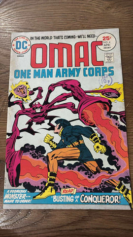 Omac #4 - DC Comics - 1975