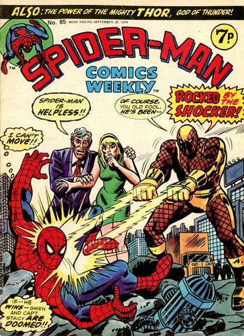 Spider-Man Comics Weekly #85 - Marvel Comics - 1974