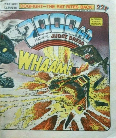 2000AD Comic Prog #400 - #405 (6x Comics RUN) - 1985