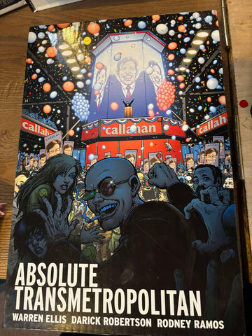 Absolute Transmetropolitan Vol. 3 - Vertigo Comics -2018 - Hardcover rare/oop