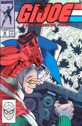 G.I. Joe #70 - #74 (5x Comics RUN) - Marvel Comics - 1988