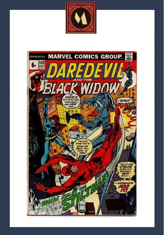 Daredevil #102 - Marvel Comics - 1973