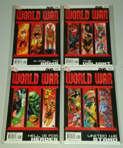 World War #1 - #4 (Whole Set) - DC Comics - 2007