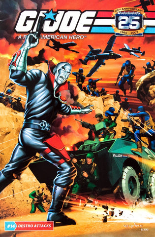 G.I.Joe #14 Destro Attacks - Hasbro - 2007 - 25th Anniversary