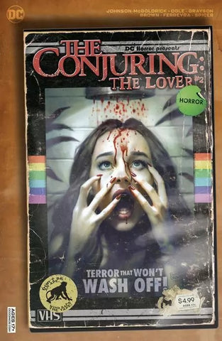 The Conjuring: The Lover #2 - DC Comics - 2021 - VHS Cover