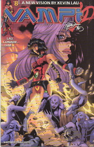 Vampi #8 - Harris Comics - 2001