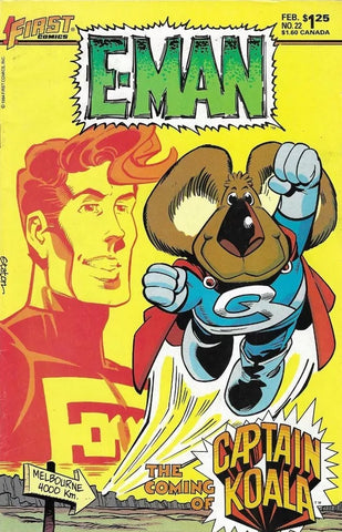 E-Man #22 - First Comics - 1985