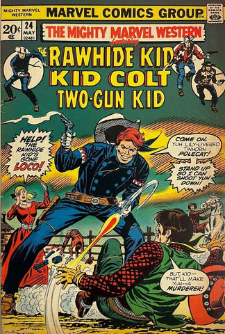 Mighty Marvel Western #24 - Marvel Comics - 1973