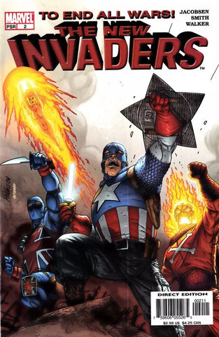 The New Invaders #2 - Marvel Comics - 2004