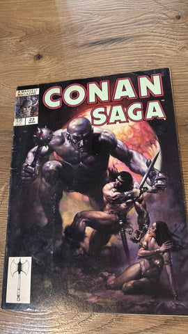 Conan Saga #23 - Marvel Magazine - 1989