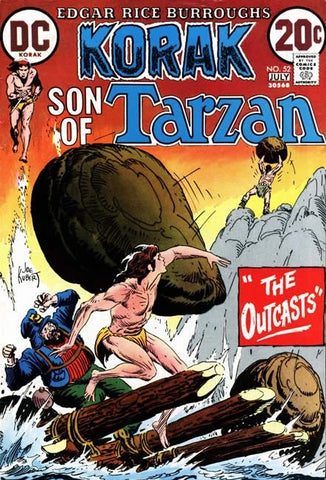 Korak Son of Tarzan #52 - DC Comics - 1973