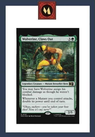 Wolverine #22 (LGY #414) - Marvel Comics - 2026 - Magic The Gathering Variant
