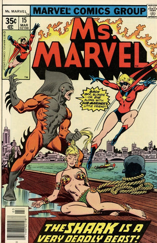 Ms Marvel #15 - Marvel Comics - 1978 - Pence Copy