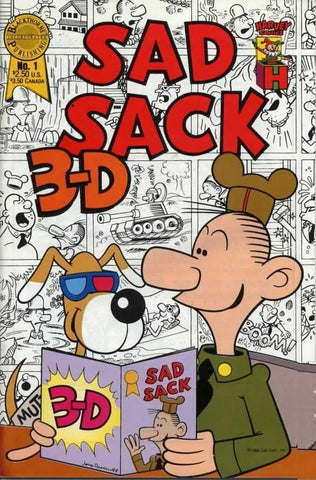 Sad Sack 3-D #1 - Blackthorne Publishing - 1988