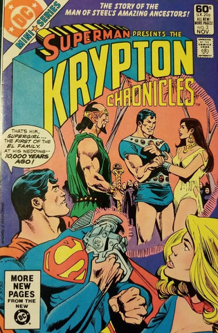 Superman Presents: The Krypton Chronicles #3 - DC Comics - 1981