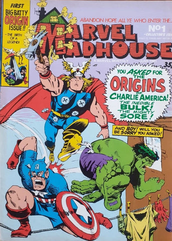 Marvel Madhouse #1 - Marvel Comics / British - 1981