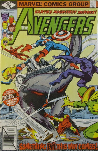 The Avengers #190 - Marvel Comics - 1979 - Cents Copy