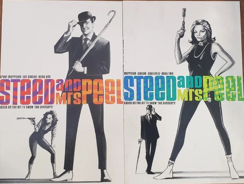 Steed And Mrs Peel #1 and #2 - Eclipse Books - 1990
