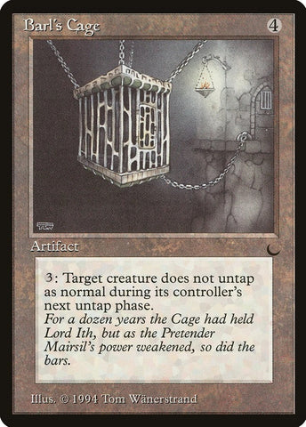"Barl's Cage" - Magic The Gathering - The Dark