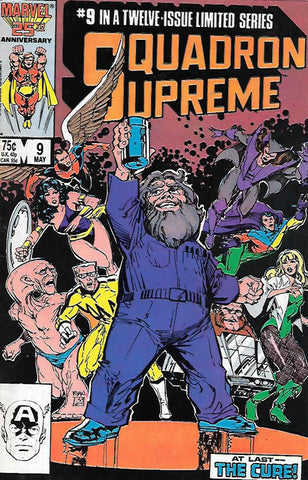 Squadron Supreme #9 - Marvel Comics - 1986