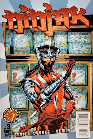 Ninjak #3 - Acclaim Comics - 1997