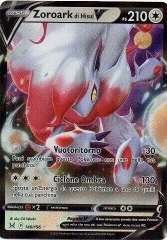 "Hisuian Zoroark" 145/196 Lost Origin - Pokémon Card - Holo