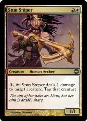 "Stun Sniper" - Magic The Gathering Card - Alara Reborn
