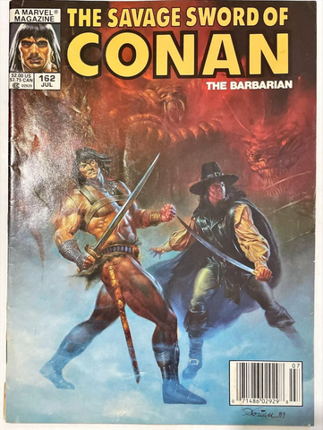 Savage Sword of Conan #162 - Marvel Magazines - 1994