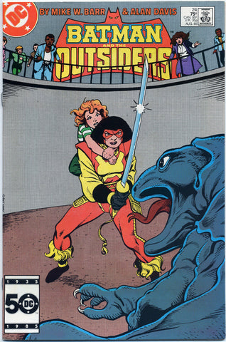 Batman and the Outsiders #24 - DC Comics - 1985