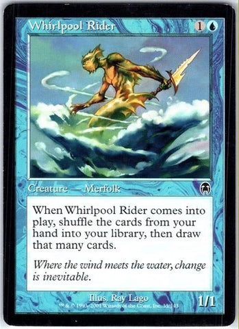 "Whirlpool Rider" x4 - Magic The Gathering - Apocalypse - 4-Card Playset