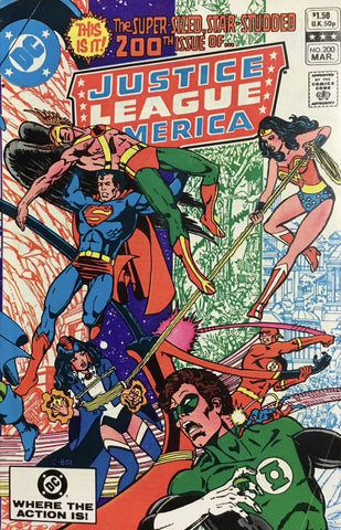 Justice League America #200 - DC Comics - 1982