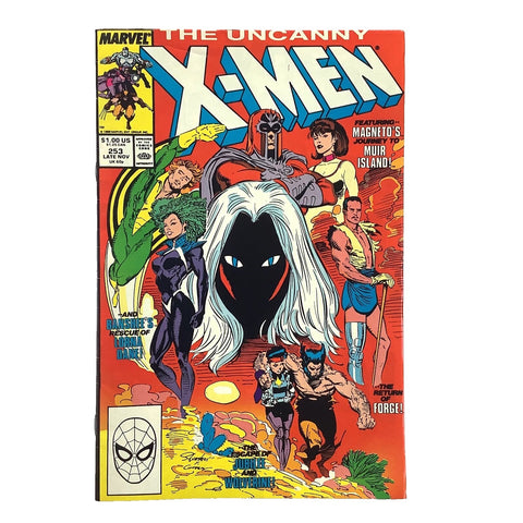 Uncanny X-Men #253 - Marvel Comics - 1989