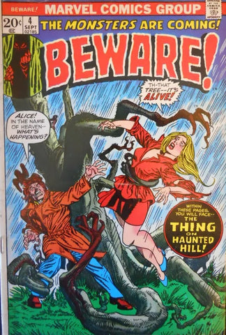 Beware! #4 - Marvel Comics - 1973