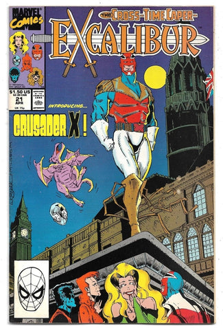 Excalibur #21 - Marvel Comics - 1990