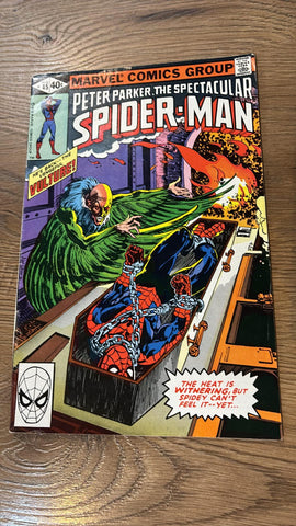 Peter Parker, Spectacular Spider-Man #45 - Marvel Comics - 1980