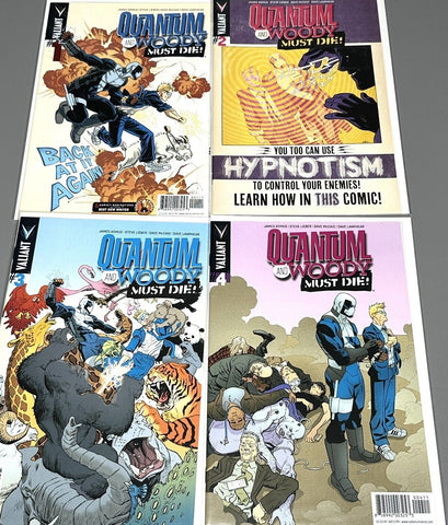 Quantum and Woody Must Die! #1-4 SET - Valiant Comics 2015