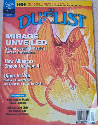 The Duelist Magazine #13 - Wizards Of The Coast - October 1996 - No Cards