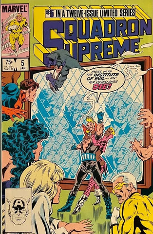 Squadron Supreme #5 - Marvel Comics - 1986