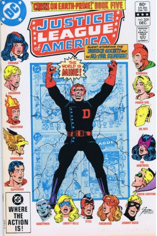 Justice League Of America #209  - DC Comics - 1982