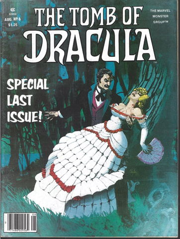 The Tomb of Dracula #6 - Marvel Magazines - 1980