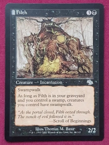 "Filth" - Magic The Gathering Card - Judgment
